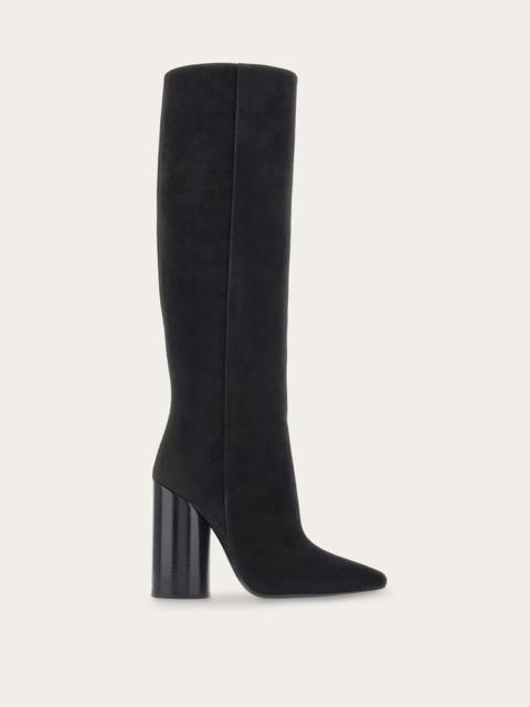 FERRAGAMO OVAL HEEL BOOT