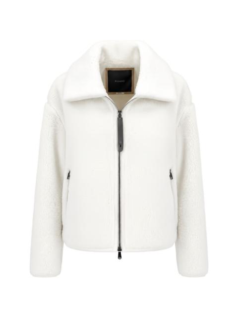 PINKO fleece zip-up jacket