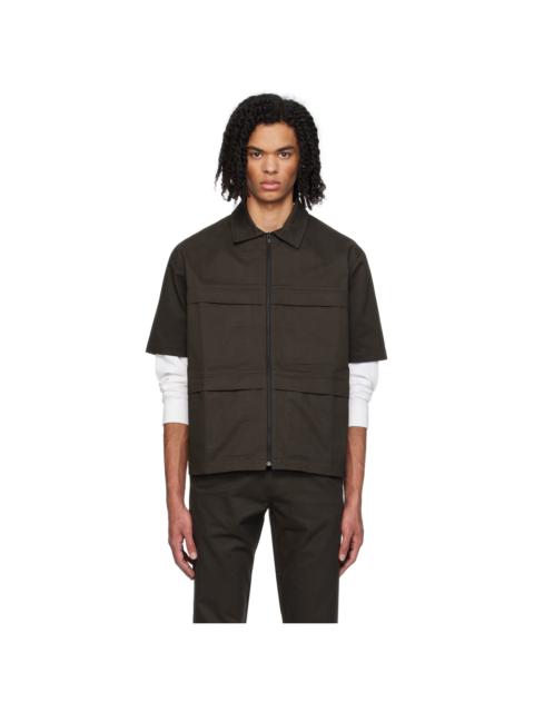 GR10K Brown Solid Shirt