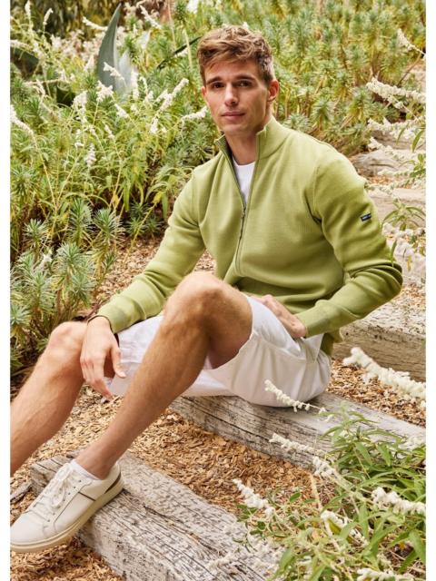 SAINT JAMES CREGGAN II Merino wool zip cardigan