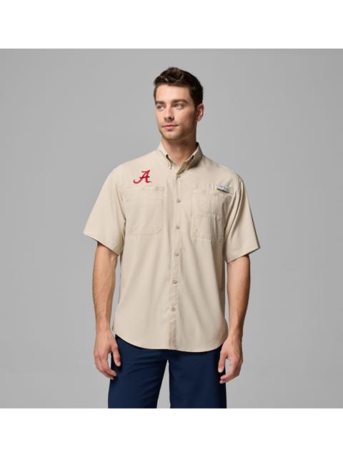 Columbia Men's Collegiate PFG Tamiami Short Sleeve Shirt - Alabama