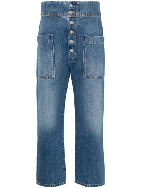 Plan C high-rise boyfriend jeans
