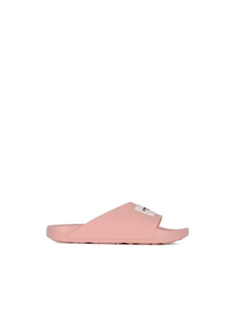 Givenchy logo-patch slides