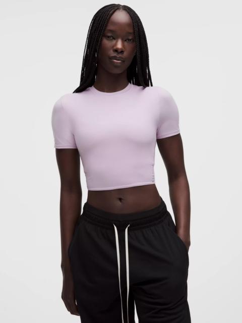 lululemon Wundermost Ultra-Soft Nulu Crewneck Cropped T-Shirt