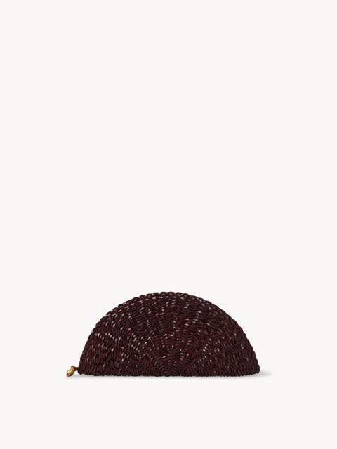 The Row Sunset Clutch in Leather | REVERSIBLE