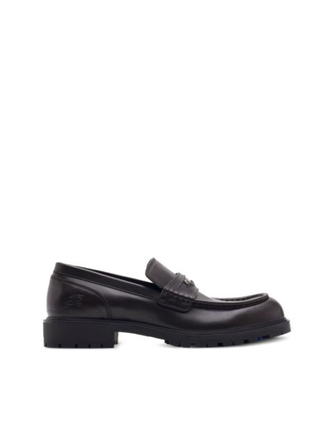 Burberry leather Rogue loafers