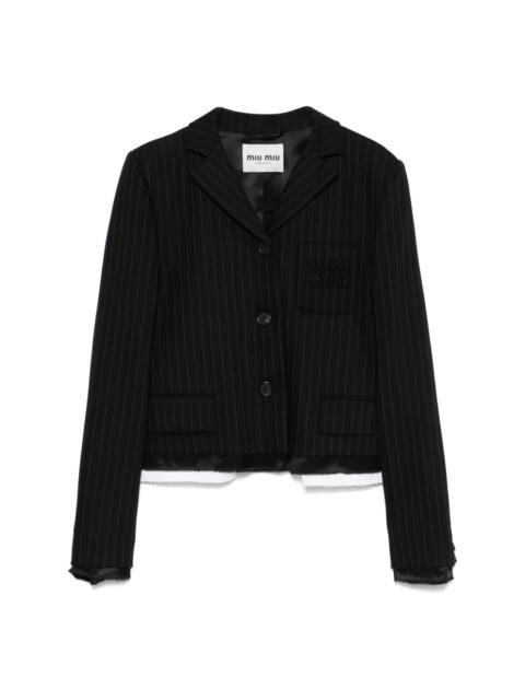 Miu Miu pinstriped jacket