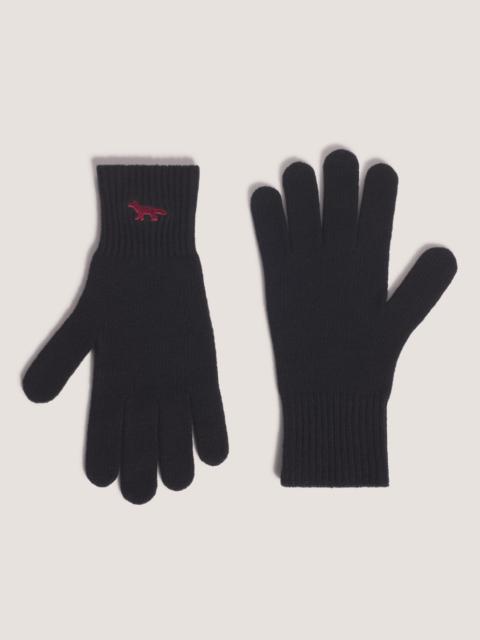Maison Kitsuné PROFILE FOX WOOL GLOVES