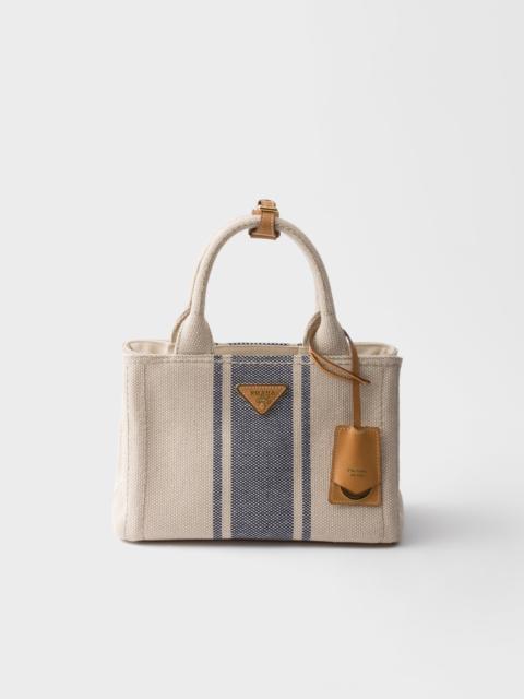 Prada Prada Jardinière small cotton canvas bag