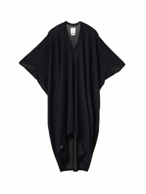 visvim RUANA DRESS BLACK