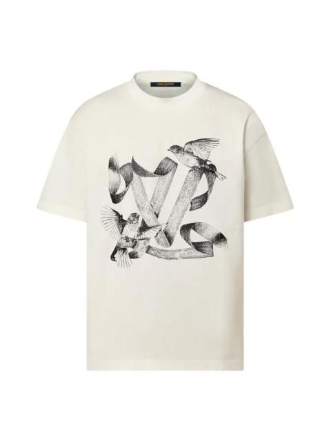 Louis Vuitton LOUIS VUITTON Graphic Cotton T-shirt 'White' 1ABXR6