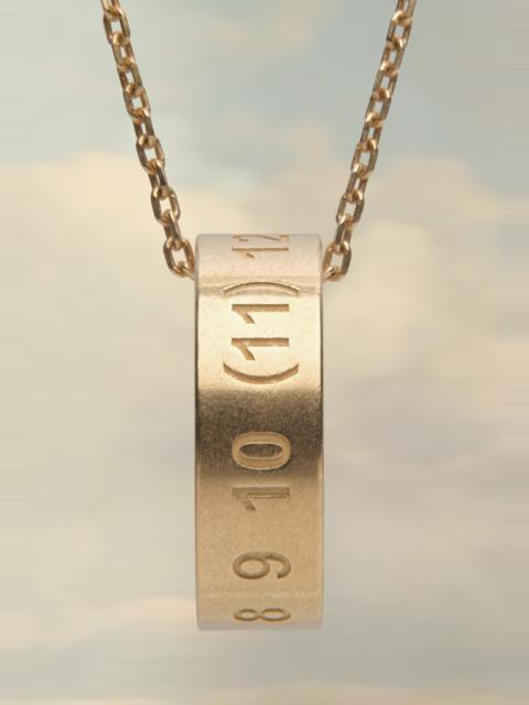 Numerical Ring Necklace
