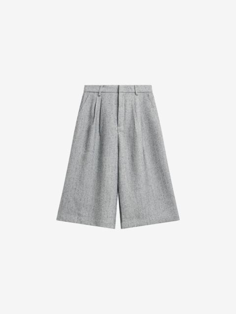 The Frankie Shop Dunley Bermuda Shorts - Grey Melange