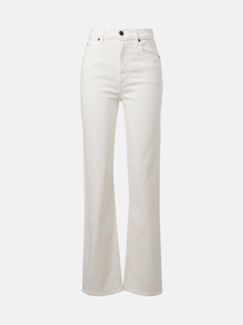SLVRLAKE London high-rise straight jeans