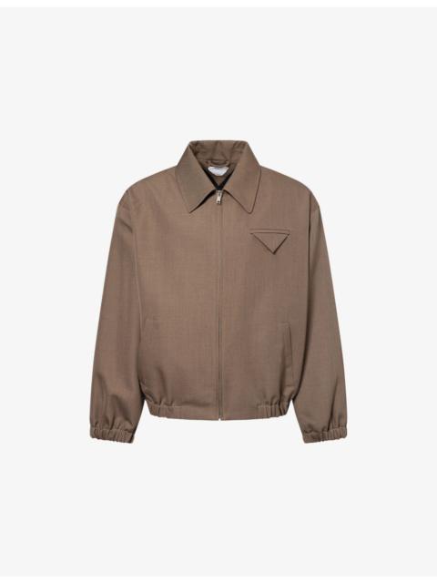 Bottega Veneta Collared Wool Twill Jacket