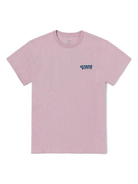 (WMNS) Vans kitten Off The Wall T-shirt 'Pink' VN0008ZJBLT