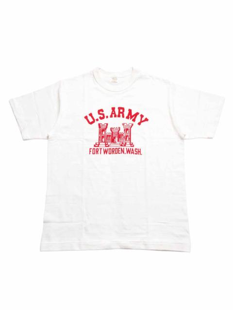 Warehouse & Co. WAREHOUSE - Lot 4601 - S/S T-SHIRT - FORT WORDEN - 4601WOR-26