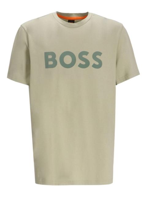 BOSS logo-print T-shirt