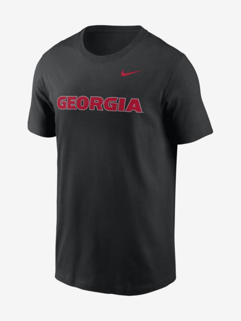 Georgia Bulldogs Primetime Wordmark Men's Nike College T-Shirt