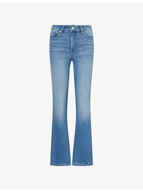 GOOD AMERICAN Slim-Fit Bootcut Denim Jeans