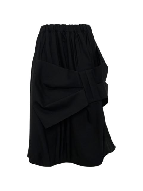 Noir Kei Ninomiya bow-detail balloon skirt