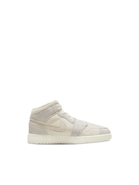 Jordan 1 Mid SE GS "Craft Pale Ivory" sneakers