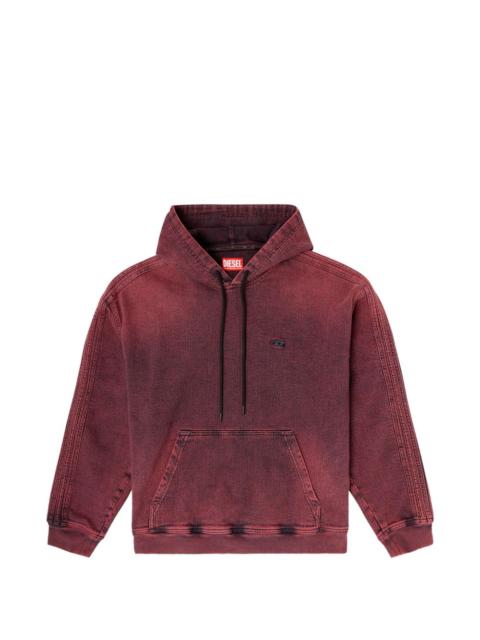Diesel hooded pocket sweatshirt