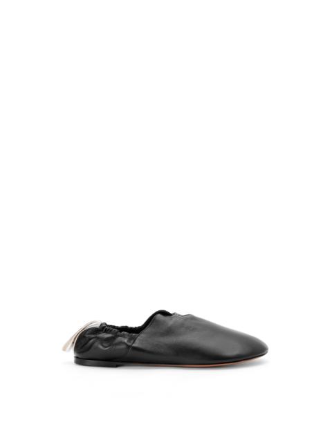 Loewe Flamenco ballerina in calfskin