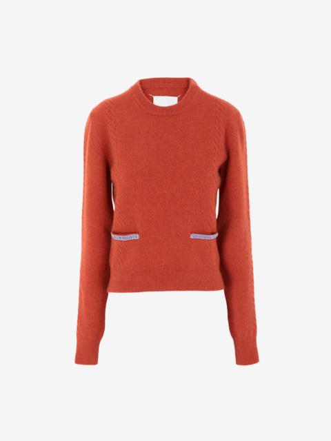 Maison Margiela Felted wool sweater