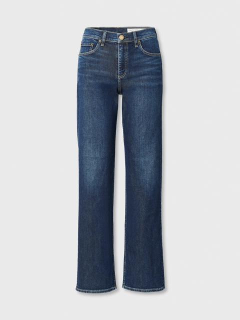 rag & bone Shea Relaxed Straight Jean High-Rise in Stretch Featherweight Denim