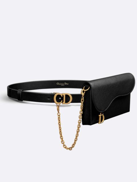 Dior Reversible Saddle Belt