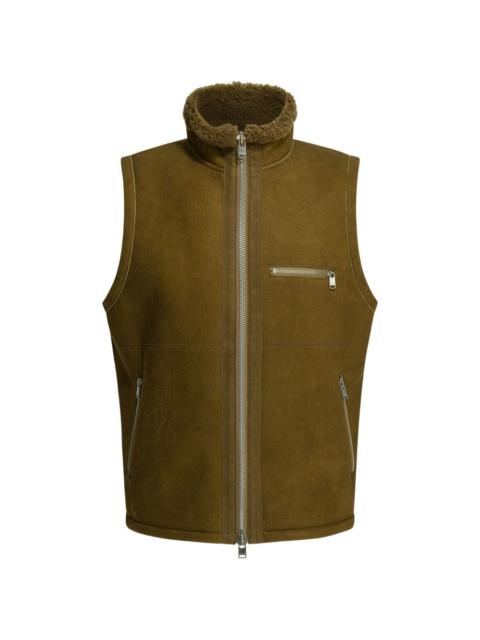 nonnative zip collar gilet