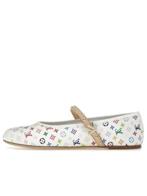 Louis Vuitton (WMNS) LOUIS VUITTON x Takashi Murakami Romy Ballerina 'White' 1AGVFM