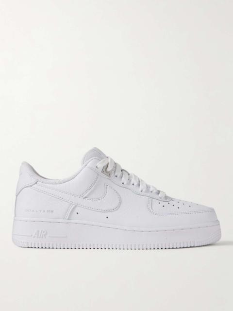 + 1017 ALYX 9SM Air Force 1 SP Leather Sneakers