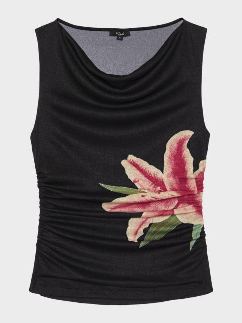 Rails Fete Ruched Jersey Top