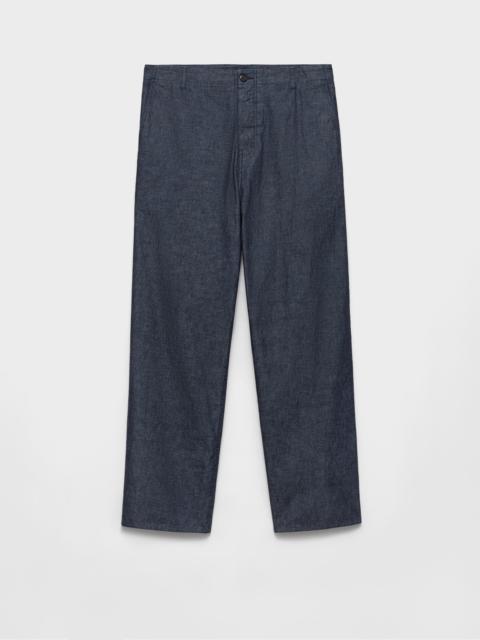 Prada Chambray pants