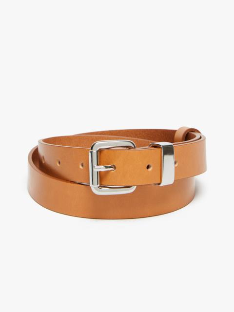 Sportmax AVOCADO Thin leather belt