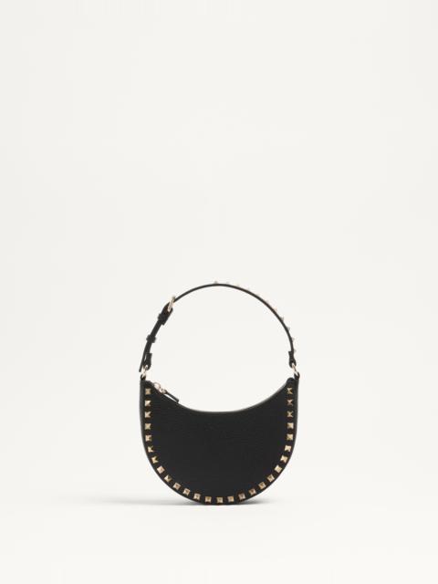 MINI ROCKSTUD HOBO BAG IN GRAINY CALFSKIN