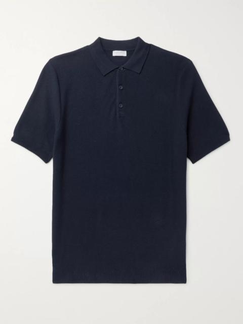 Sunspel Slim-Fit Cotton-Piqué Polo Shirt