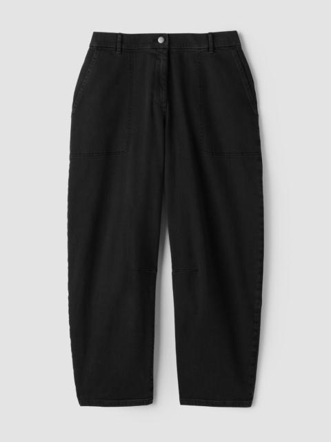 EILEEN FISHER Cotton Stretch Denim Arch Pant