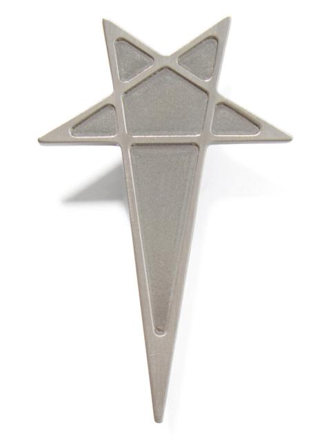 Rick Owens PENTAGRAM LAPEL PIN