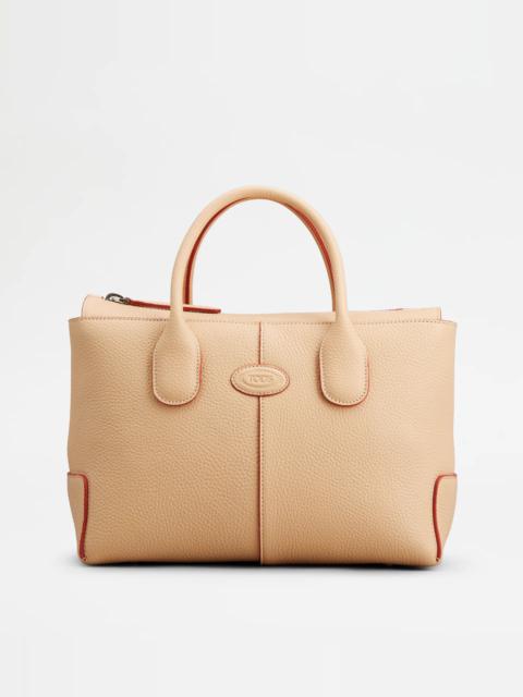 TOD'S DI BAG IN LEATHER SMALL - BEIGE
