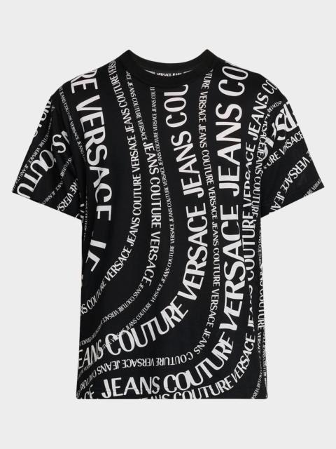 VERSACE Logo Print T-Shirt
