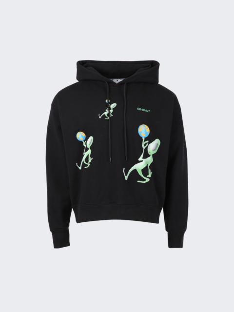 Off-White Alien Arrow Skate Hoodie Black And Green