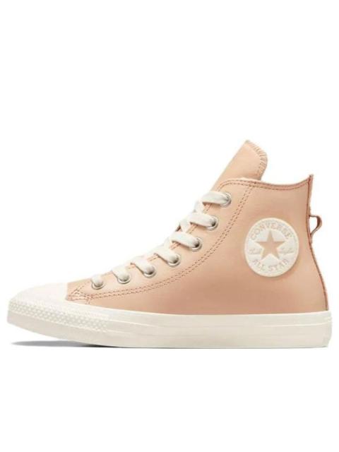 Converse (WMNS) Converse Chuck Taylor All Star Leather Faux Fur Lining 'Pink' A07945C