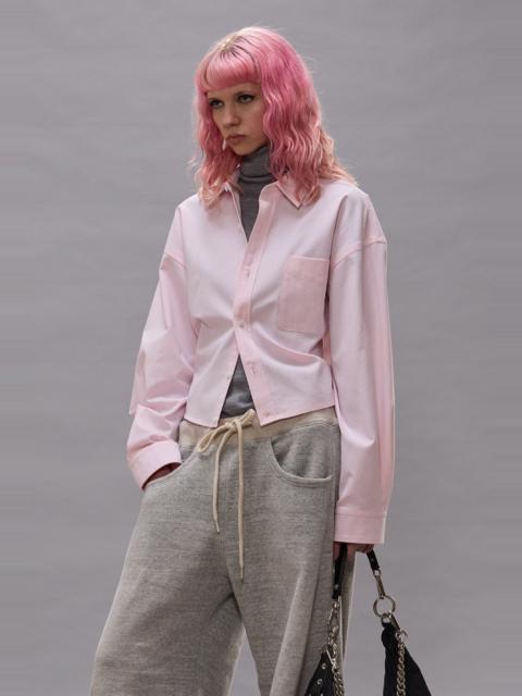 R13 Split Hem Boyfriend Shirt