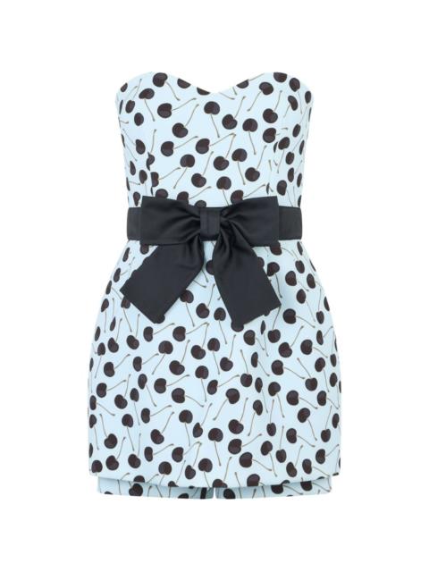 Valentino bow mini dress
