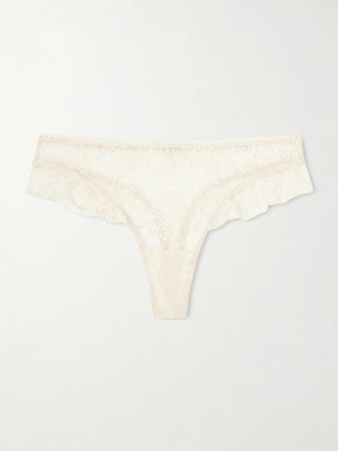 ERES Seigle Embroidered Mesh Briefs
