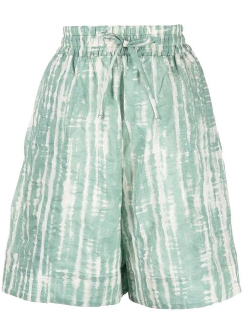 Toogood The Diver tie-dye shorts