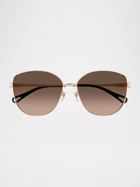 Chloé Butterfly Acetate Sunglasses